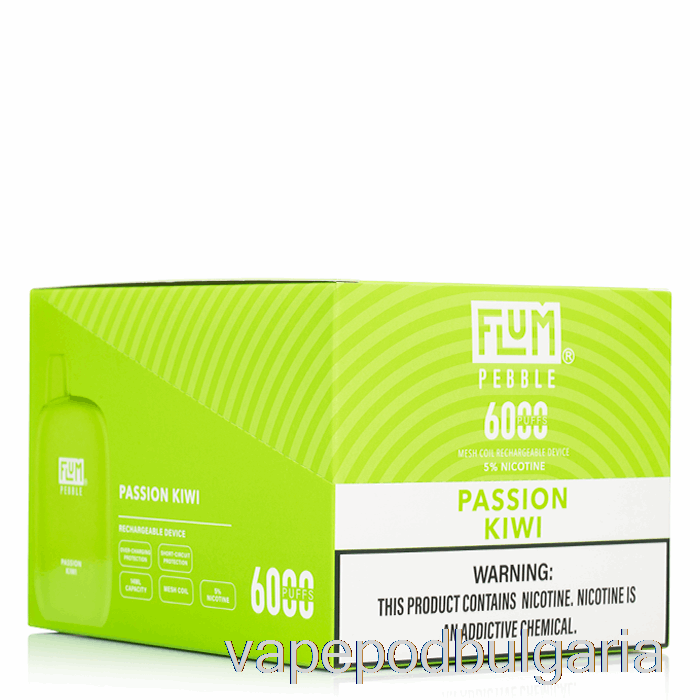 Vape Bulgaria [10-pack] Flum Pebble 6000 за еднократна употреба